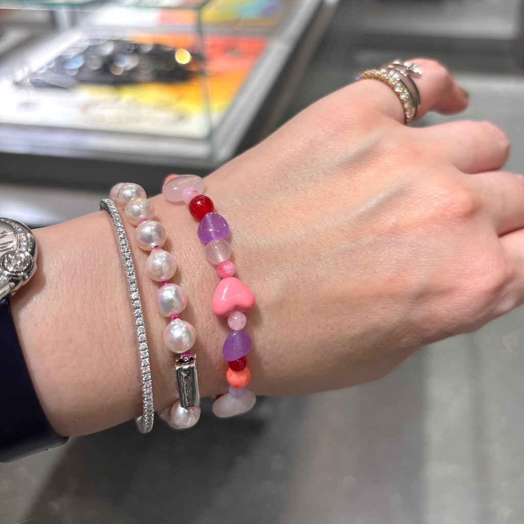 SWEET LOVE♡天然石ブレスレット