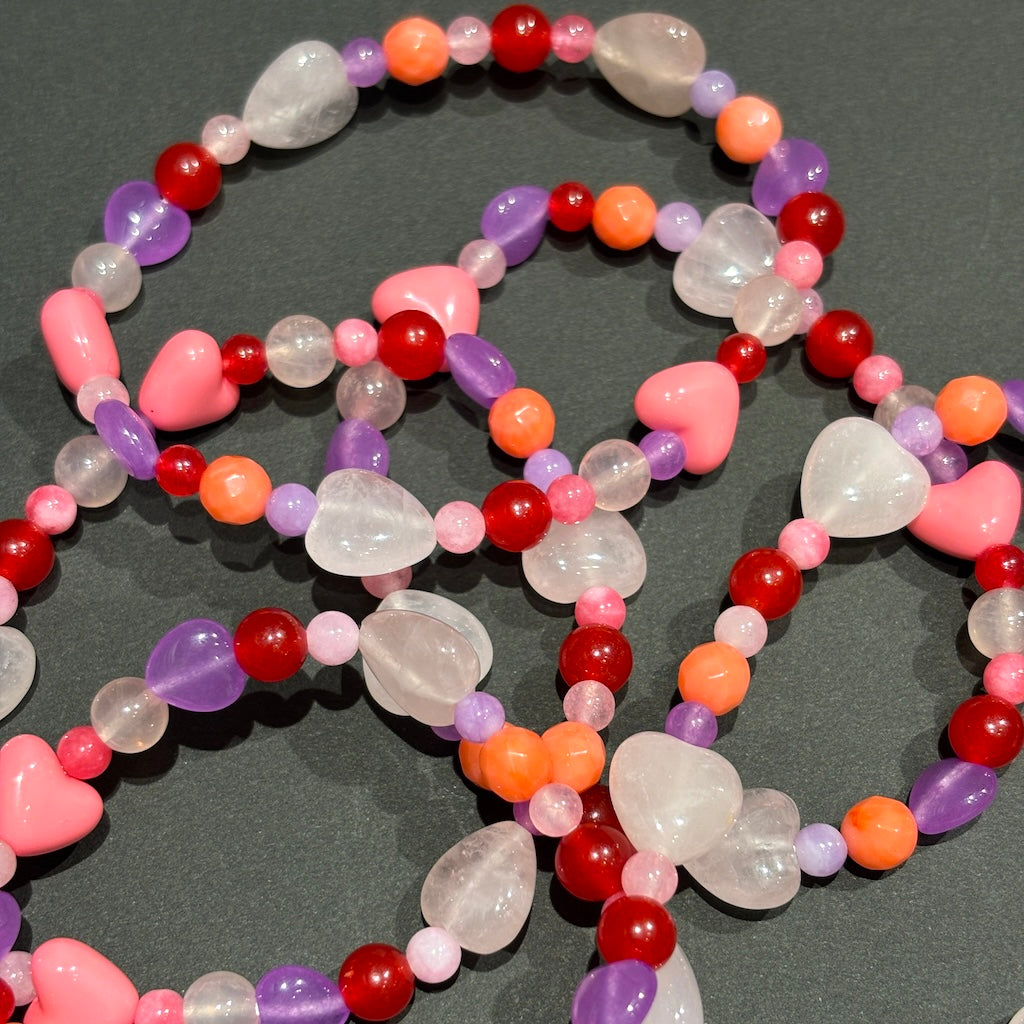 SWEET LOVE♡天然石ブレスレット