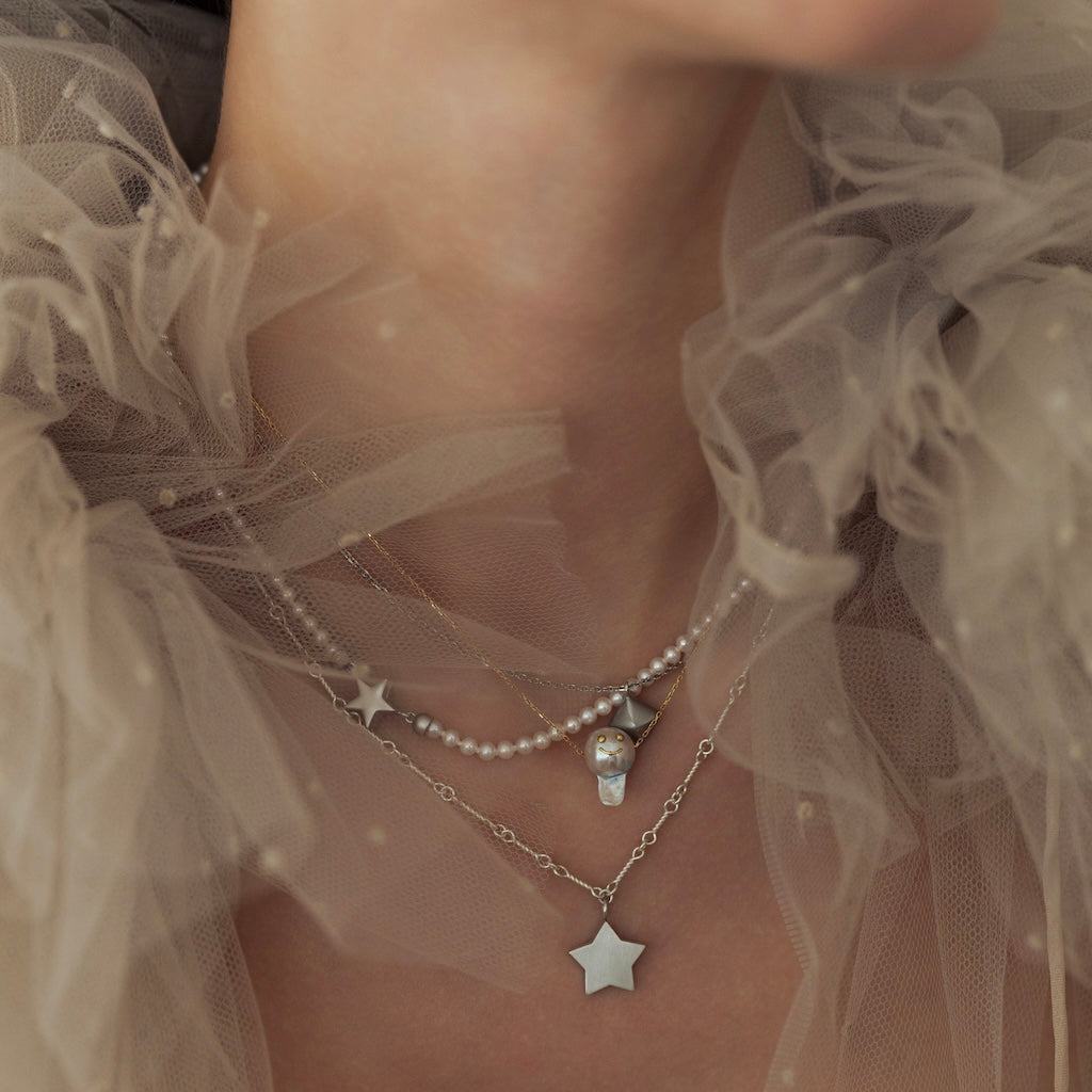 SILVER925 スターネックレス