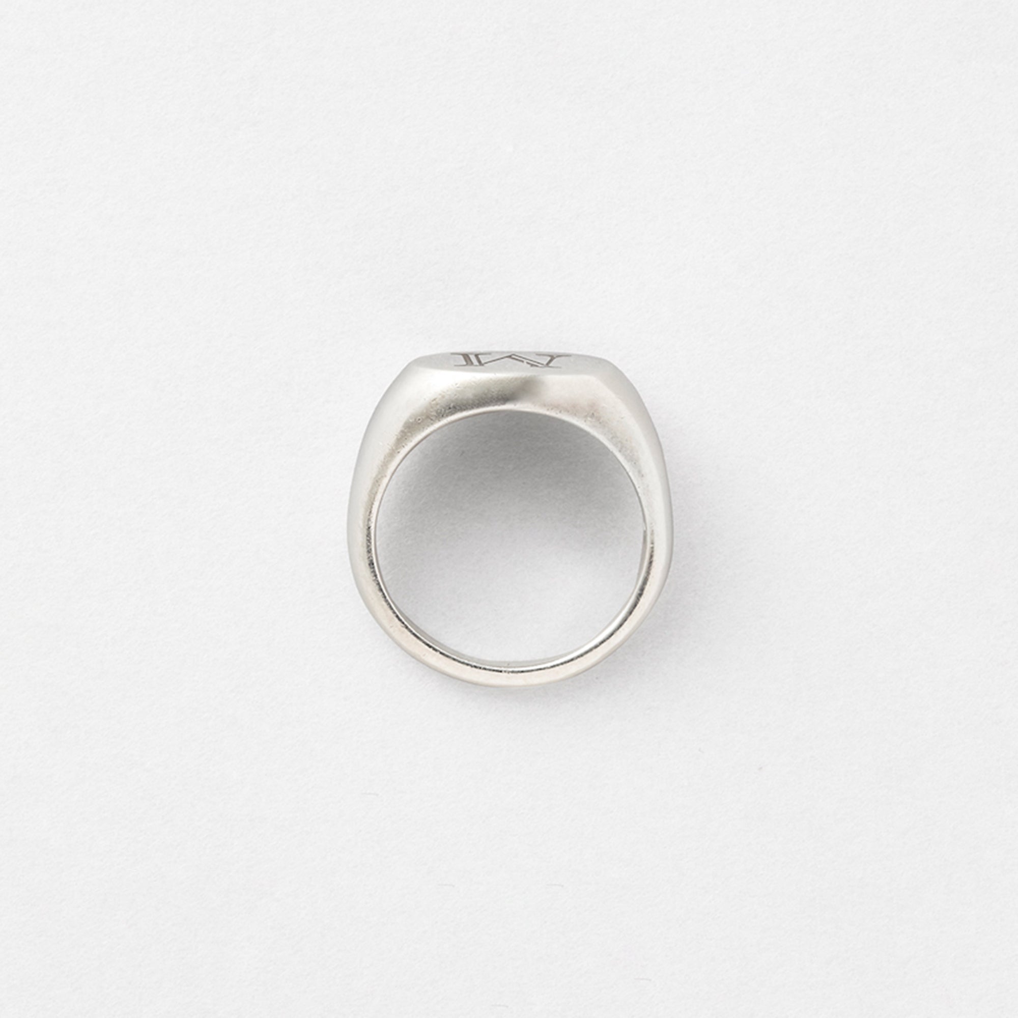 SILVER925 イニシャルシグネットリング