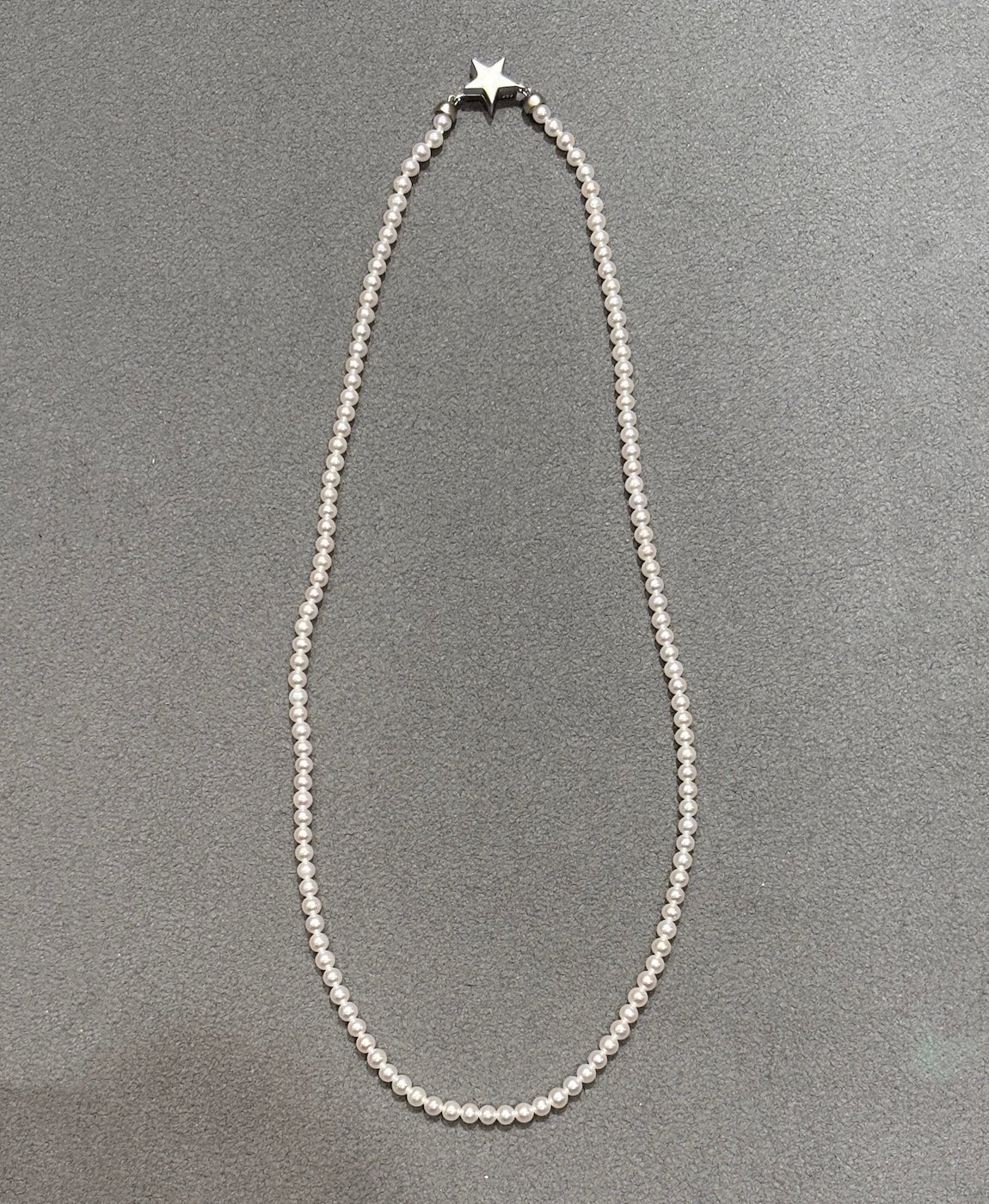 星クラスプパールネックレス