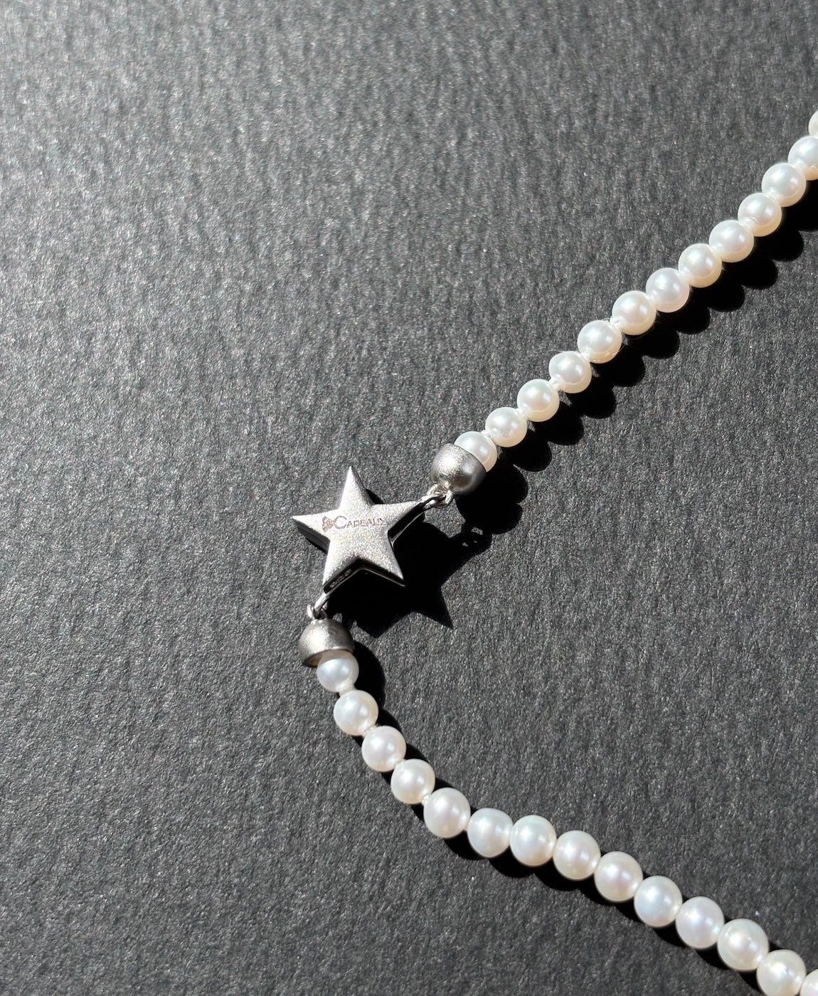 星クラスプパールネックレス