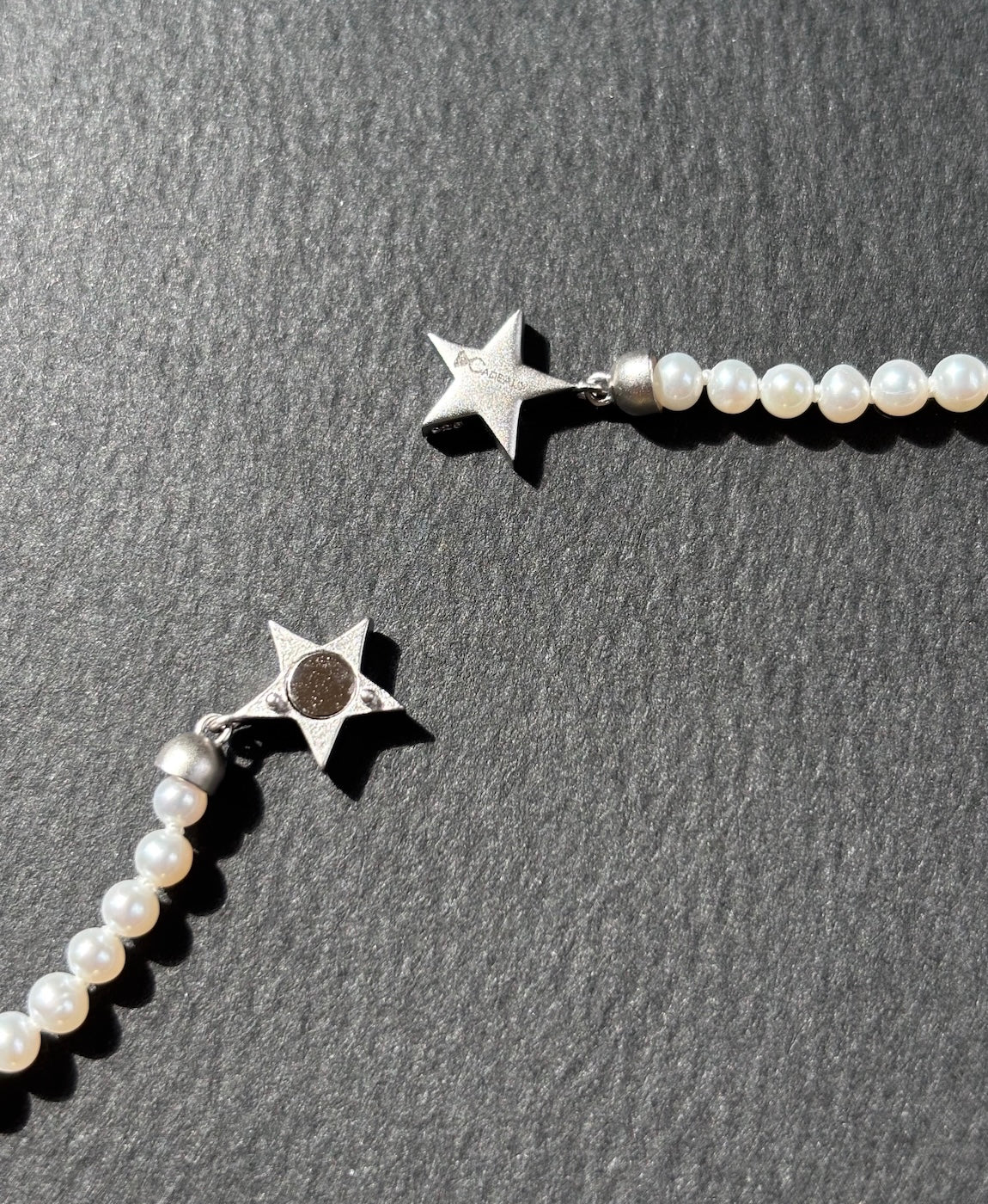 星クラスプパールネックレス