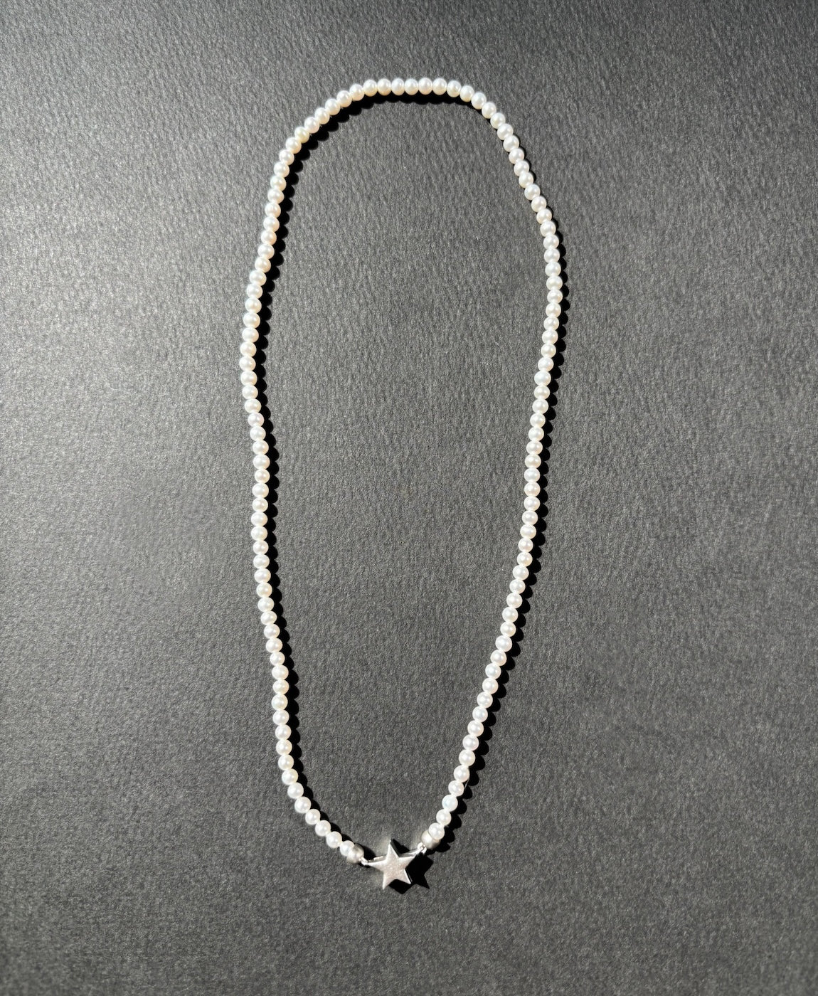 星クラスプパールネックレス